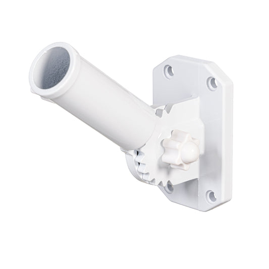 White Metal Flag Bracket