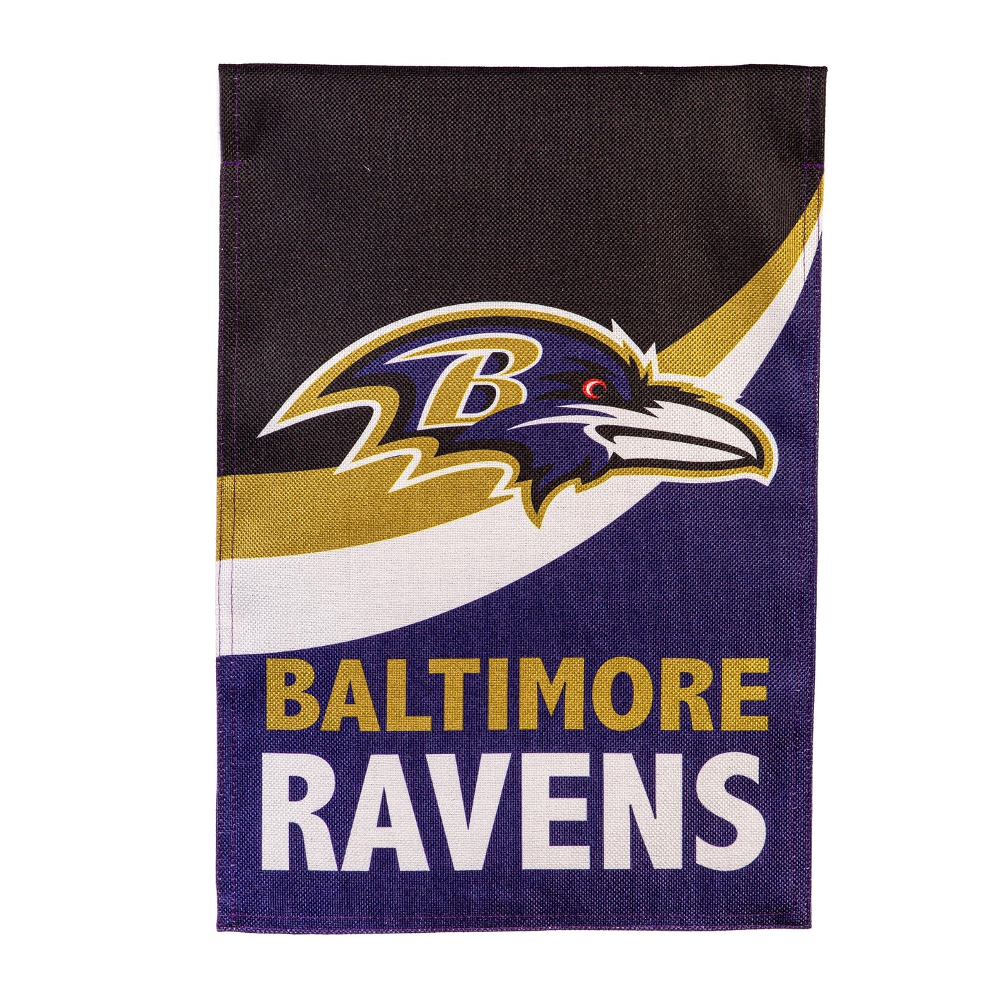 Baltimore Ravens Burlap Flag GDN Size