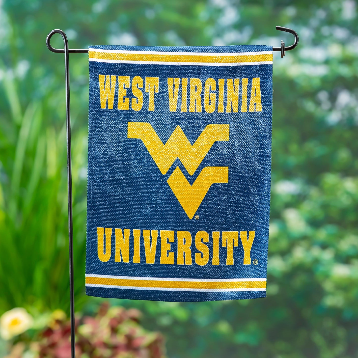 Embossed Suede Flag, GDN Size, West Virginia University