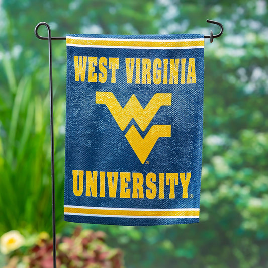 Embossed Suede Flag, GDN Size, West Virginia University