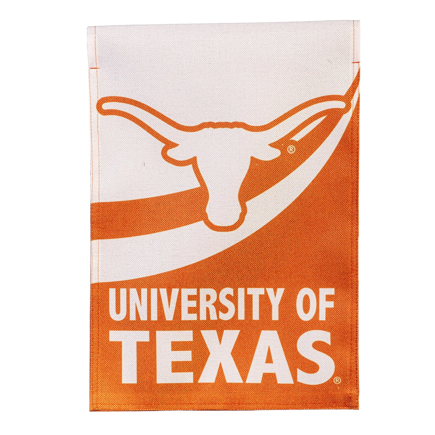 University of Texas Burlap Flag GDN Size