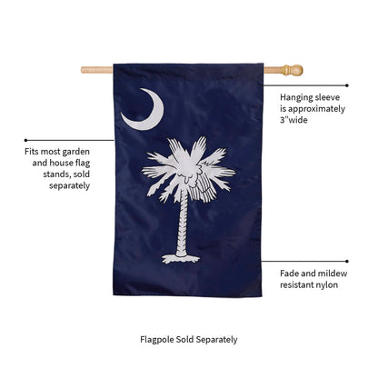 South Carolina House Applique Flag