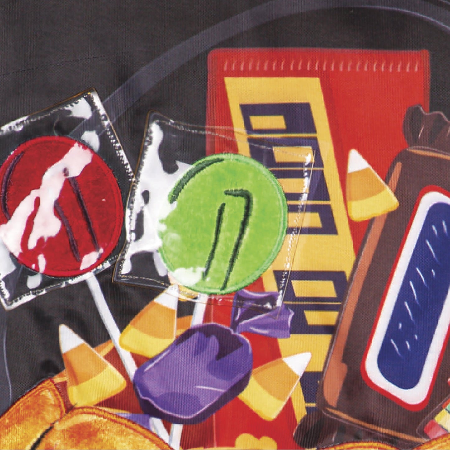 Trick or Treat Halloween Jack O'Lantern Pumpkin Bucket Applique Garden Flag