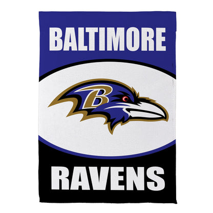 Baltimore Ravens Suede Flag, House