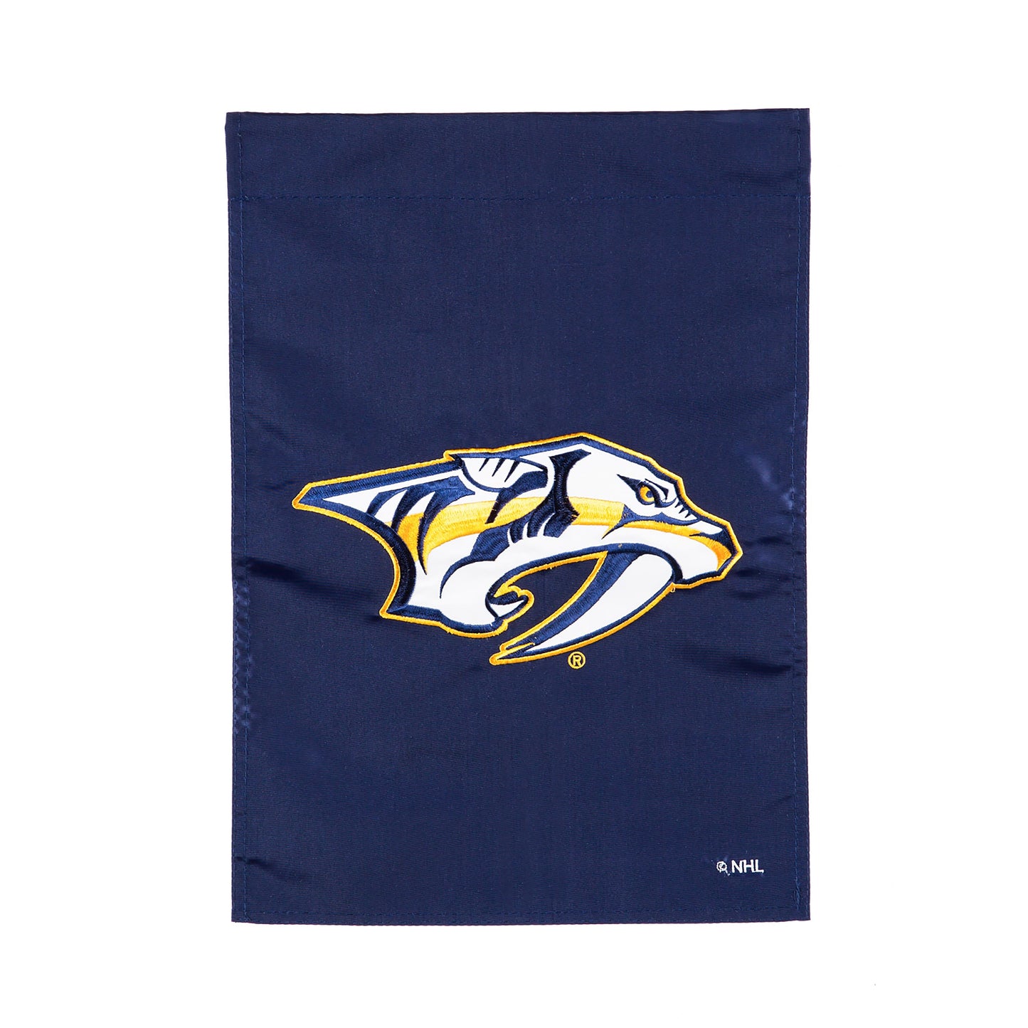 Nashville Predators Applique Garden Flag