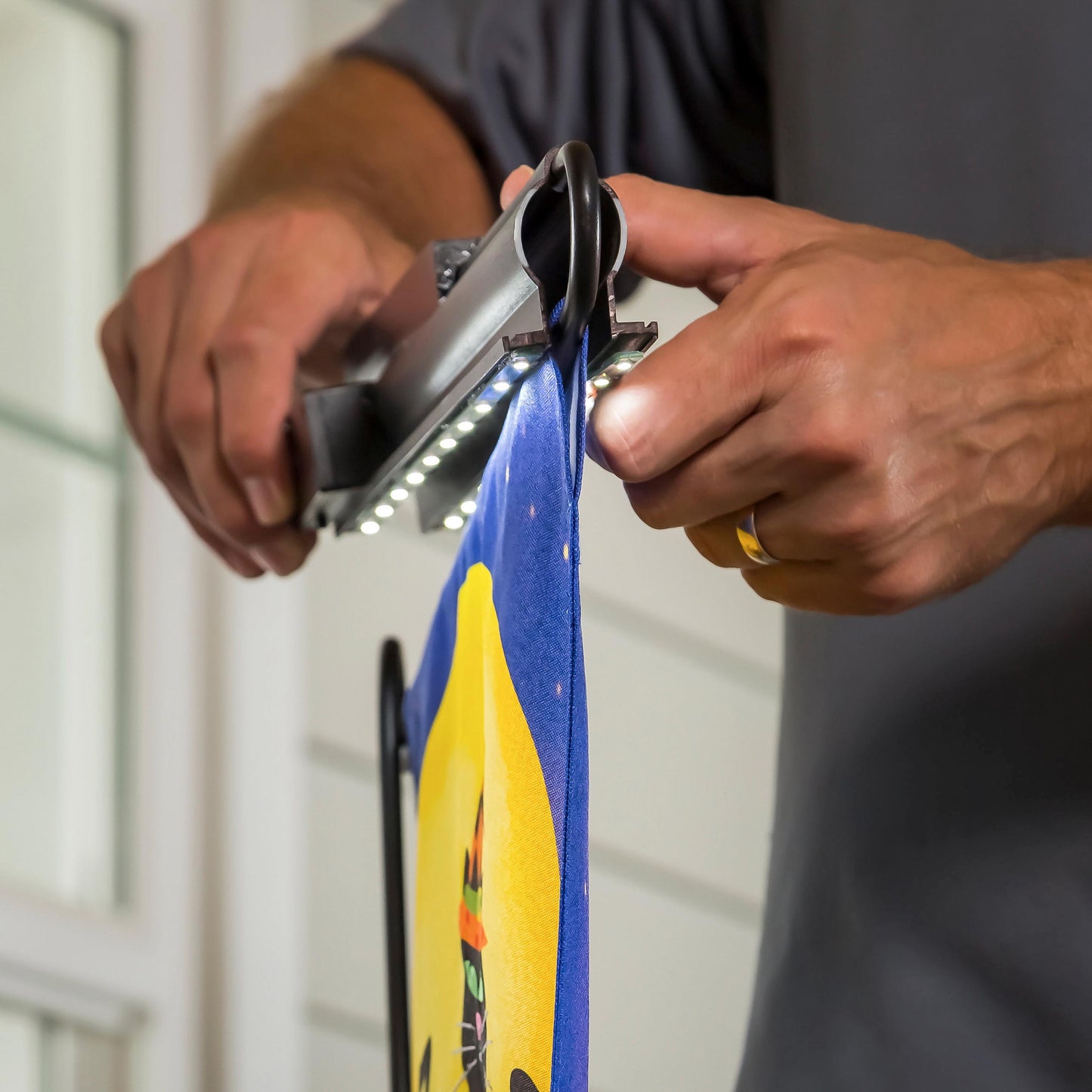 Solar Light for Garden Flag