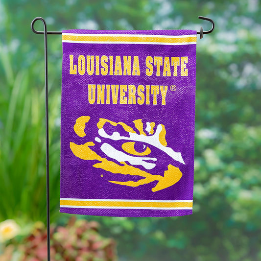 Embossed Suede Flag, GDN Size, Louisiana State University