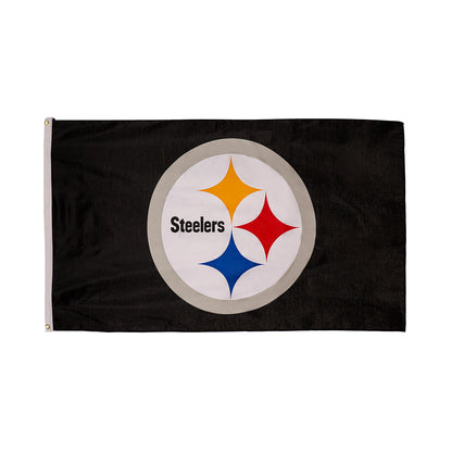 Pittsburgh Steelers Single Sided Estate Flag with 2 Grommets, 3'x5'