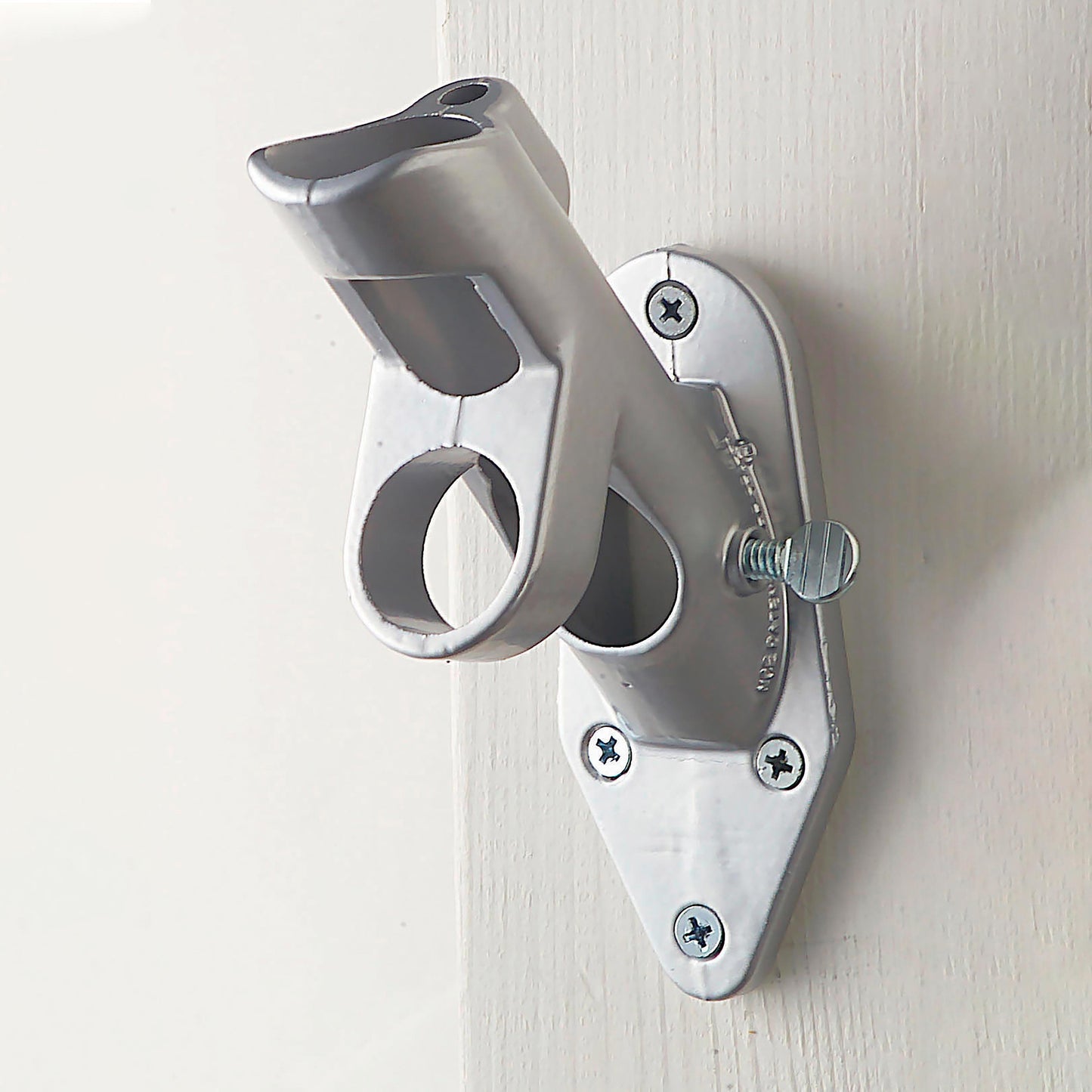 2-Position Aluminum House Flag Bracket, Aluminum Finish