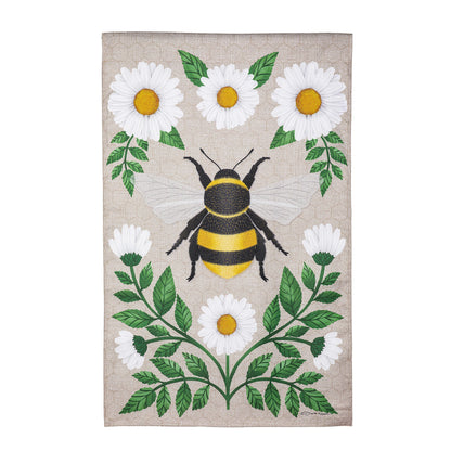 Garden Prince Burlap House Flag