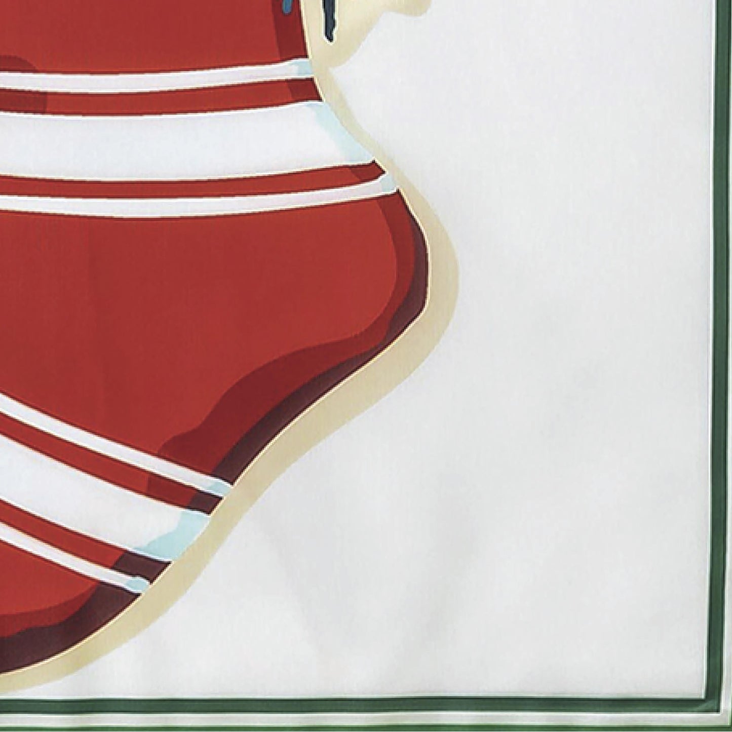 Merry Christmas Stocking Applique Garden Flag