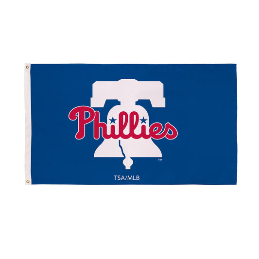 Philadelphia Phillies Single Sided Flag w/ 2 Grommets, 3'x5'