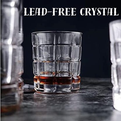 Whiskey Glasses 10oz Premium Scotch Glasses Set of 2 Old Fashioned Whiskey