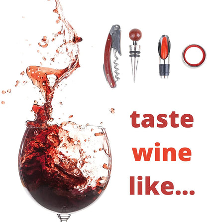 Wine Accessories Set Of 4 Pcs Bottle Opener