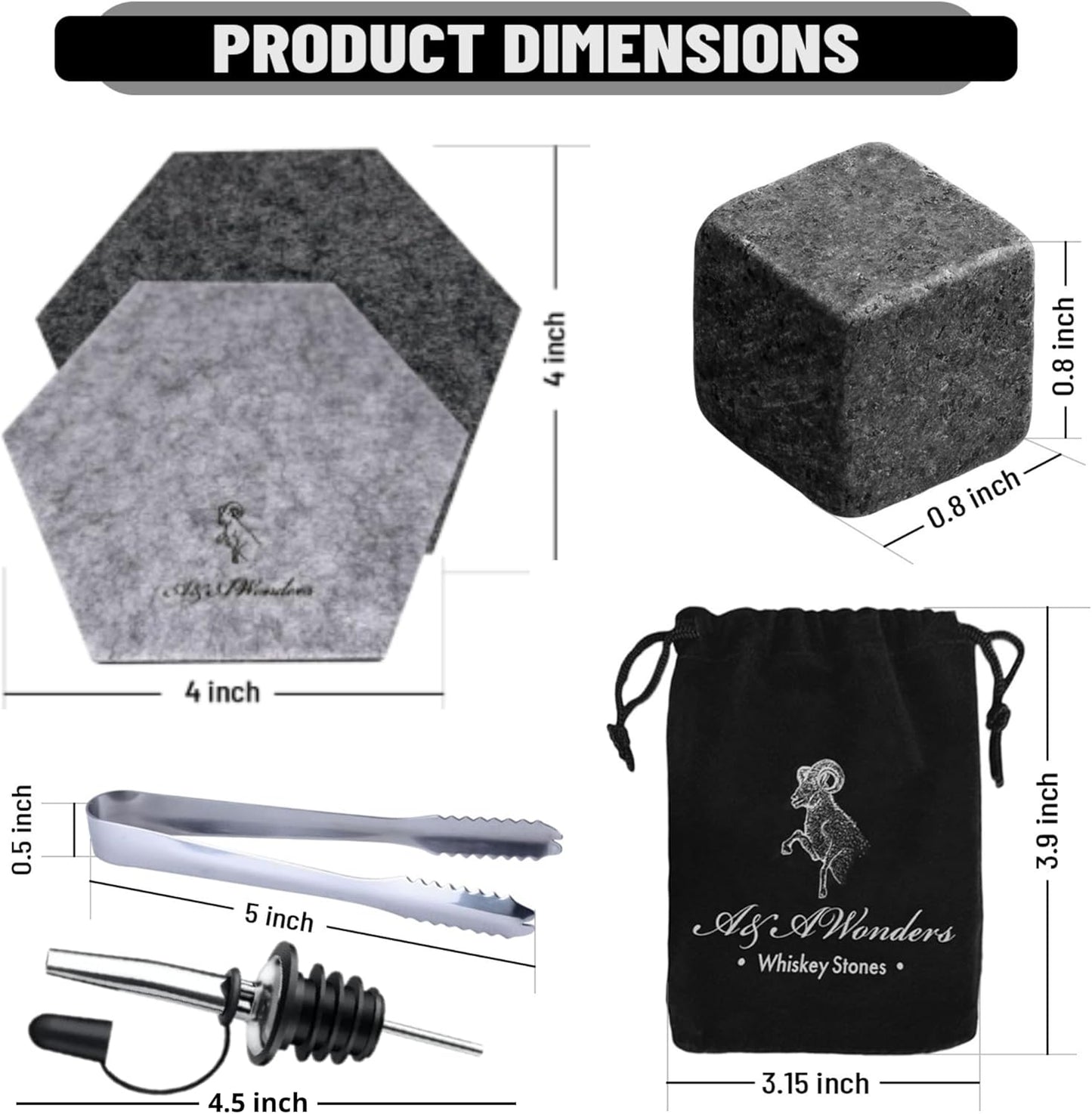 Whiskey Glasses 10oz Premium Scotch Glasses Set of 2- Old Fashioned Whiskey