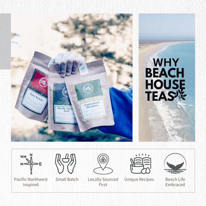 Woodland Beach Tea-Infused Bath Salts