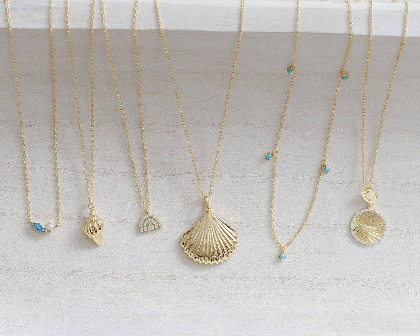 Gold Sanibel Necklace