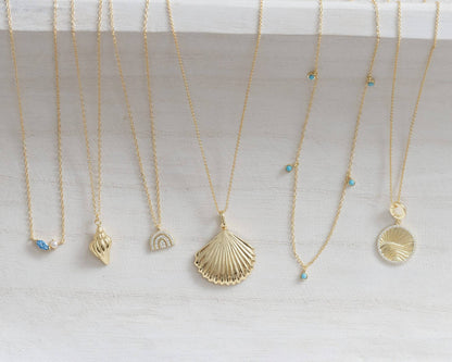 Gold Sanibel Necklace