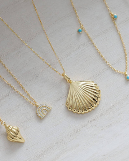 Gold Sanibel Necklace