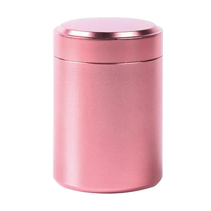 Portable Aluminum Coffee & Tea Airtight Travel Caddy