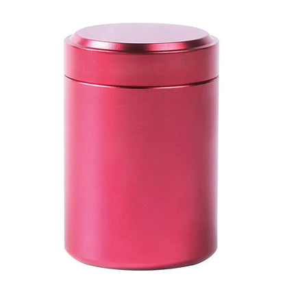 Portable Aluminum Coffee & Tea Airtight Travel Caddy