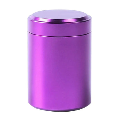 Portable Aluminum Coffee & Tea Airtight Travel Caddy