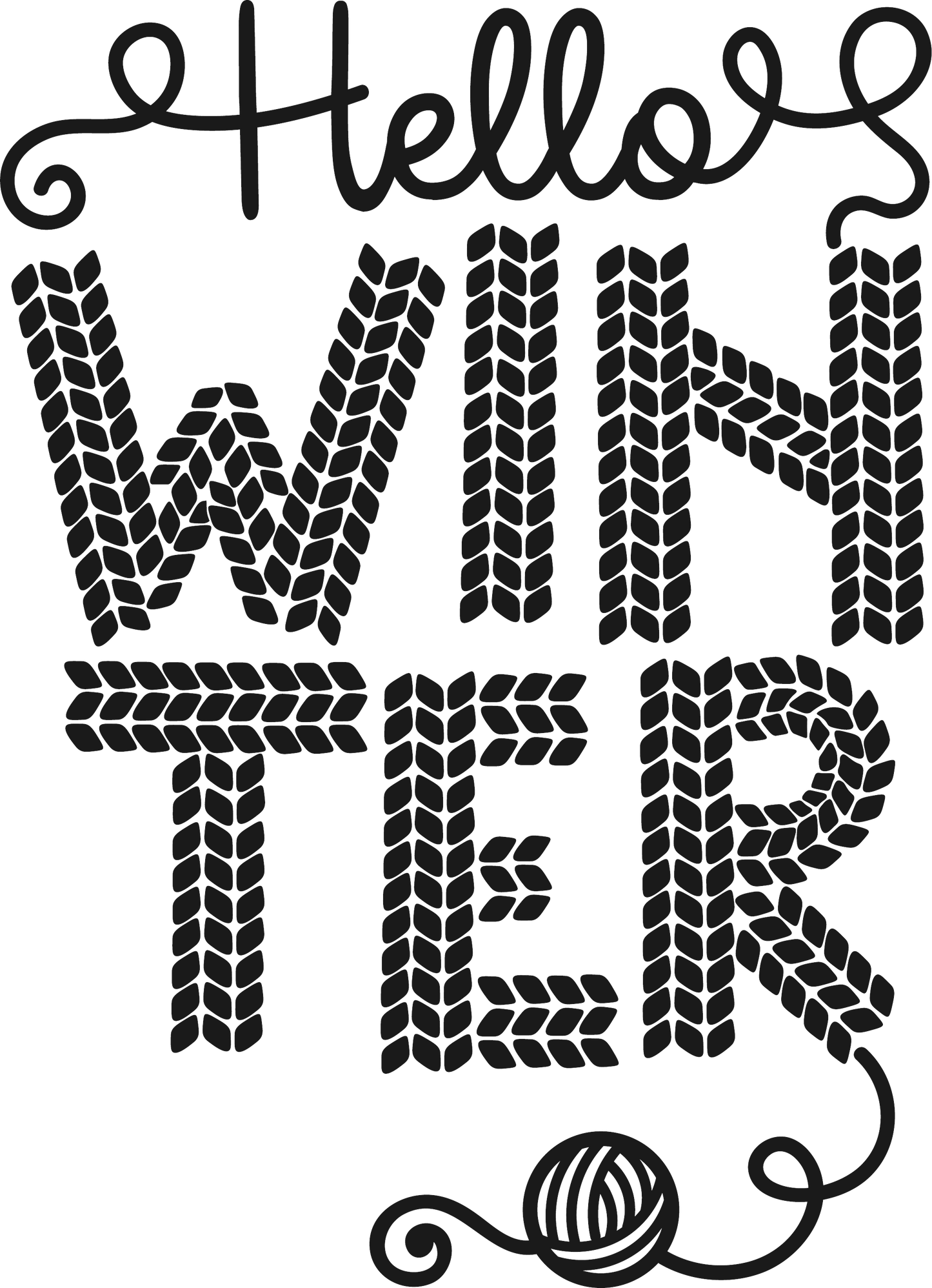 Winter Themed Laser Engraved Sleeves