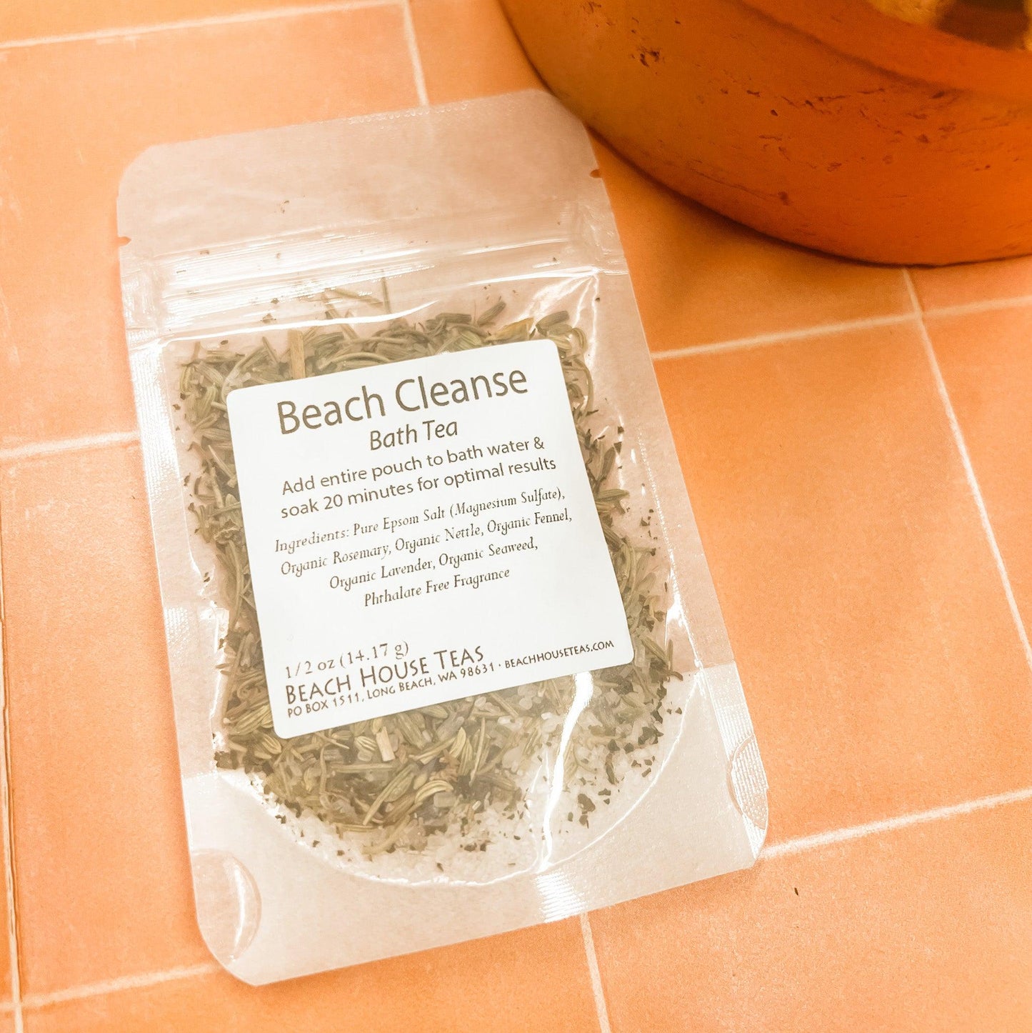 Beach Cleanse Tea Bath