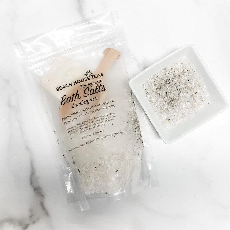 Lumberjack Tea-Infused Bath Salts