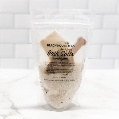 Lumberjack Tea-Infused Bath Salts