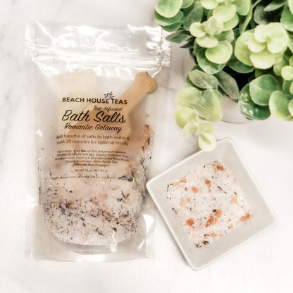 Romantic Getaway Tea-Infused Bath Salts