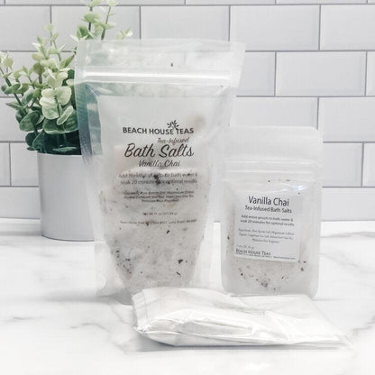 Vanilla Chai Tea-Infused Bath Salts