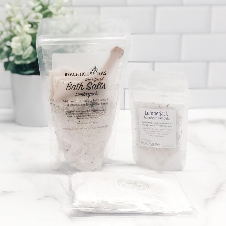 Lumberjack Tea-Infused Bath Salts