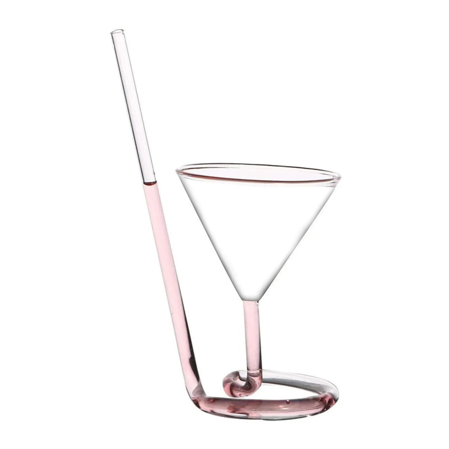 Creative Spiral Cocktail Glass