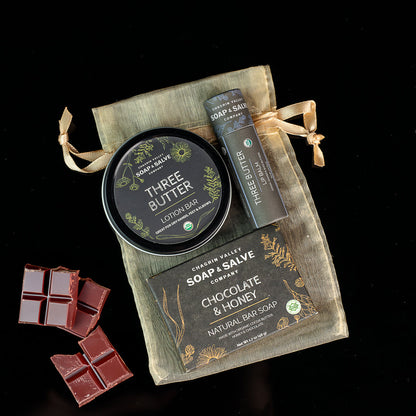 Gift: Soap Sample with Lip Balm & Lotion Bar
