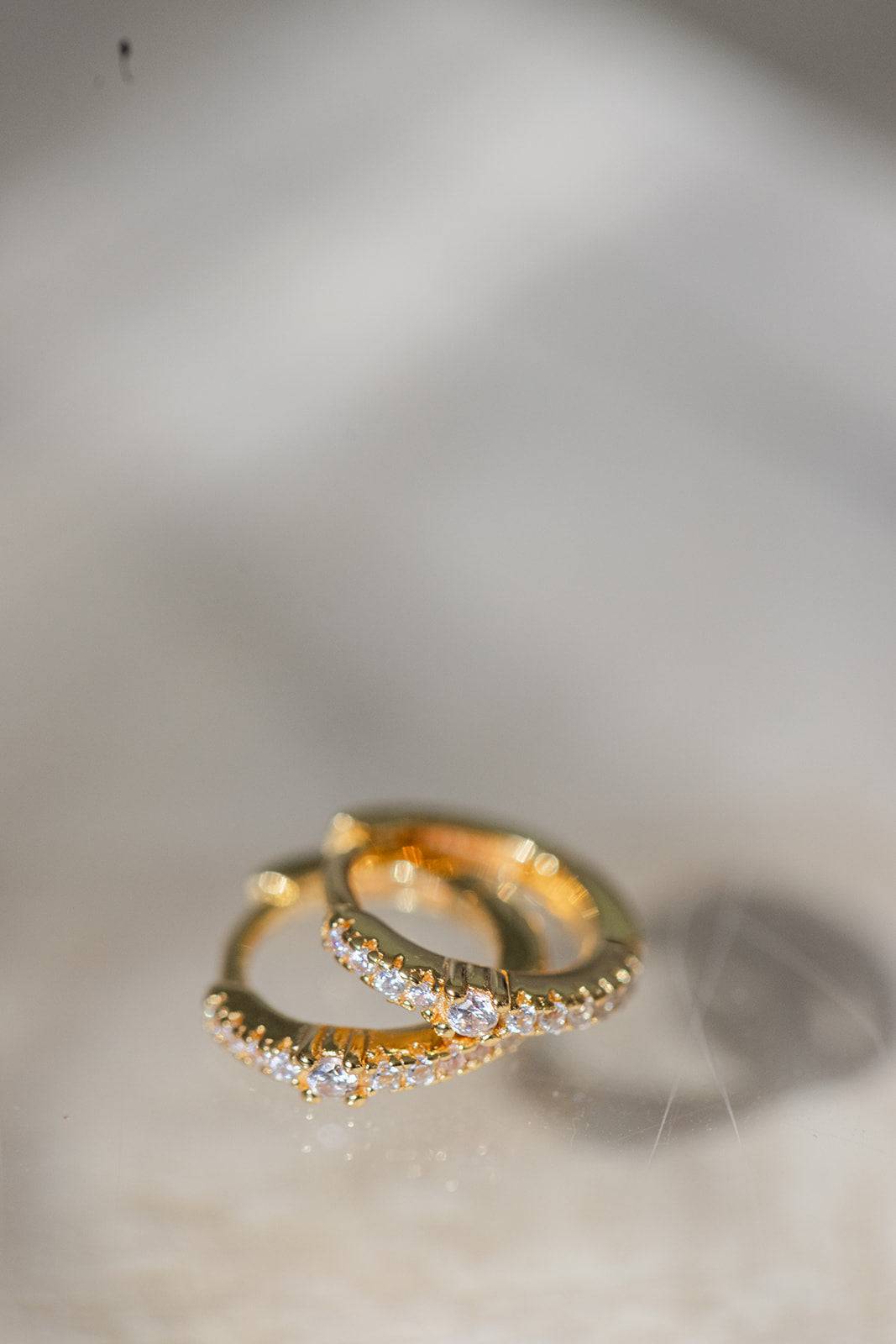 Dainty Crystal Huggies