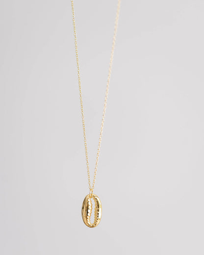 Gold Cowrie Necklace