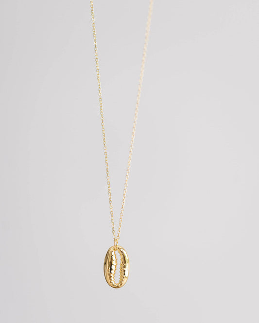 Gold Cowrie Necklace