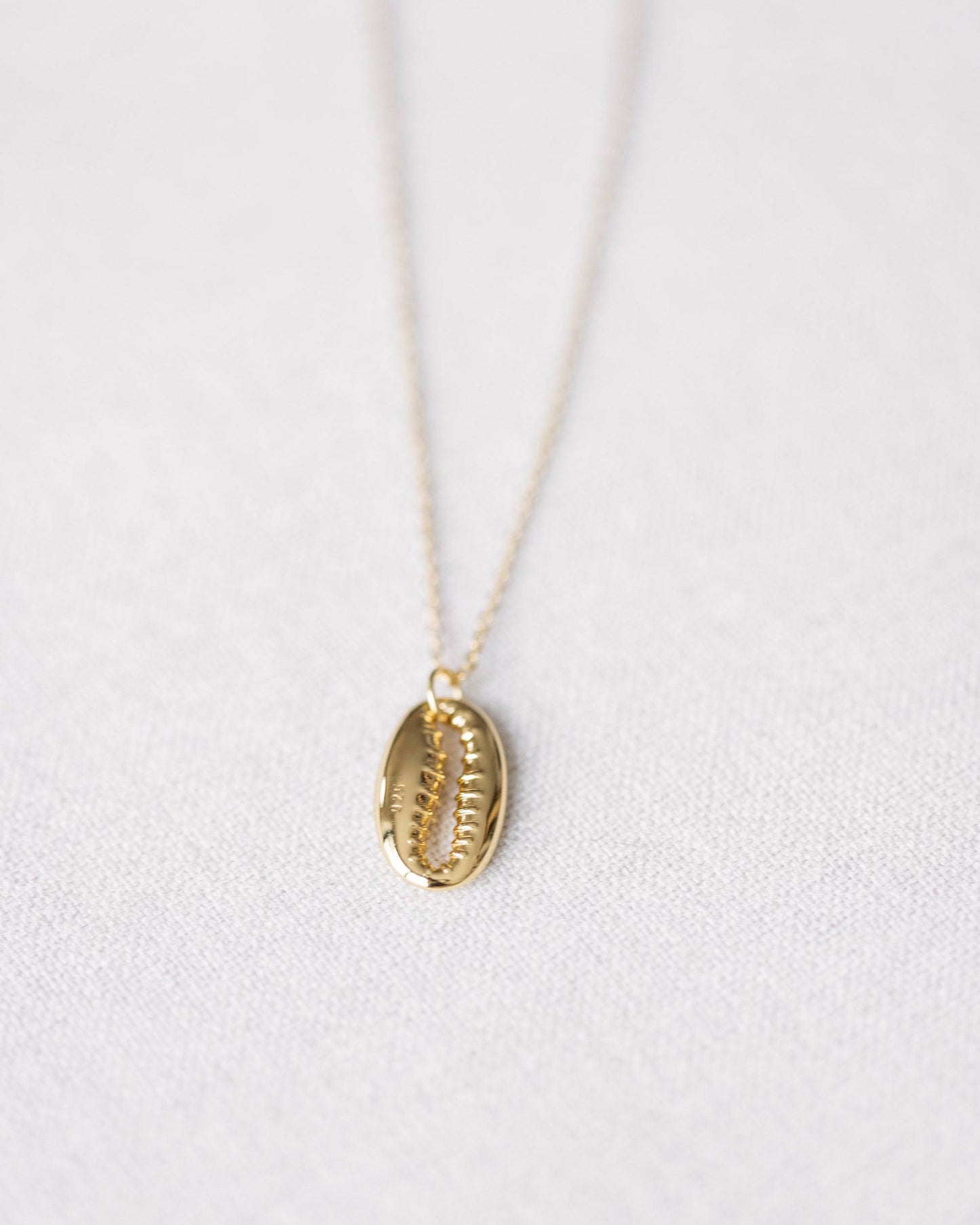 Gold Cowrie Necklace