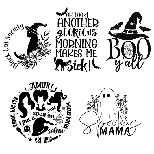 Halloween Laser Engraved Sleeves Pt.2