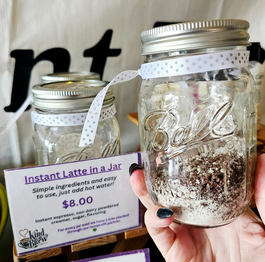 Kind Brew Instant Latte in a Jar