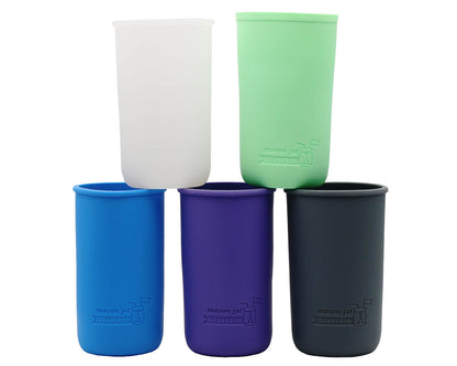 Silicone Sleeve for Pint &amp; Half 24oz Ball Mason Jars