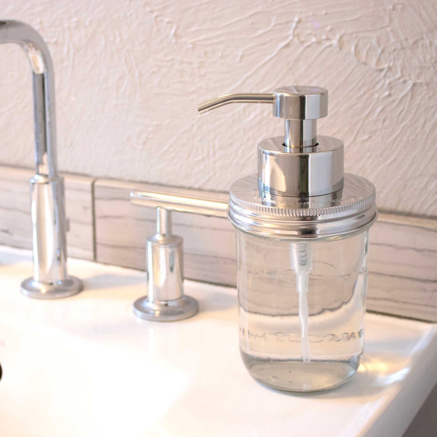 Foaming Soap Pump Dispensers for Regular Mouth Mason Jars