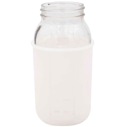 Silicone Sleeve for Half Gallon 64oz Mason Jars