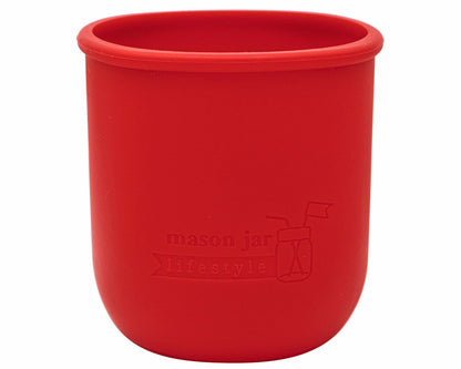 Silicone Sleeve for Regular Mouth Pint 16oz Mason Jars