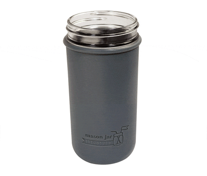 Silicone Sleeve for Pint &amp; Half 24oz Ball Mason Jars