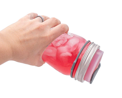 Leak Proof Silicone Plug / Stopper with Straw Strap for Straw Hole Lids