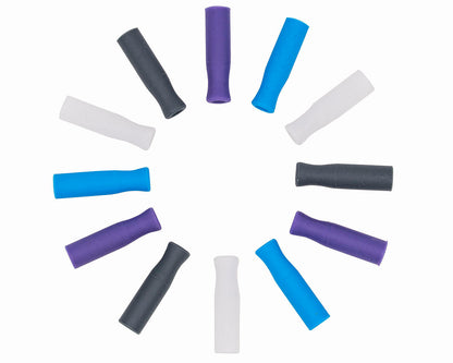 Silicone Straw Tips for Reusable Straws 12 Pack