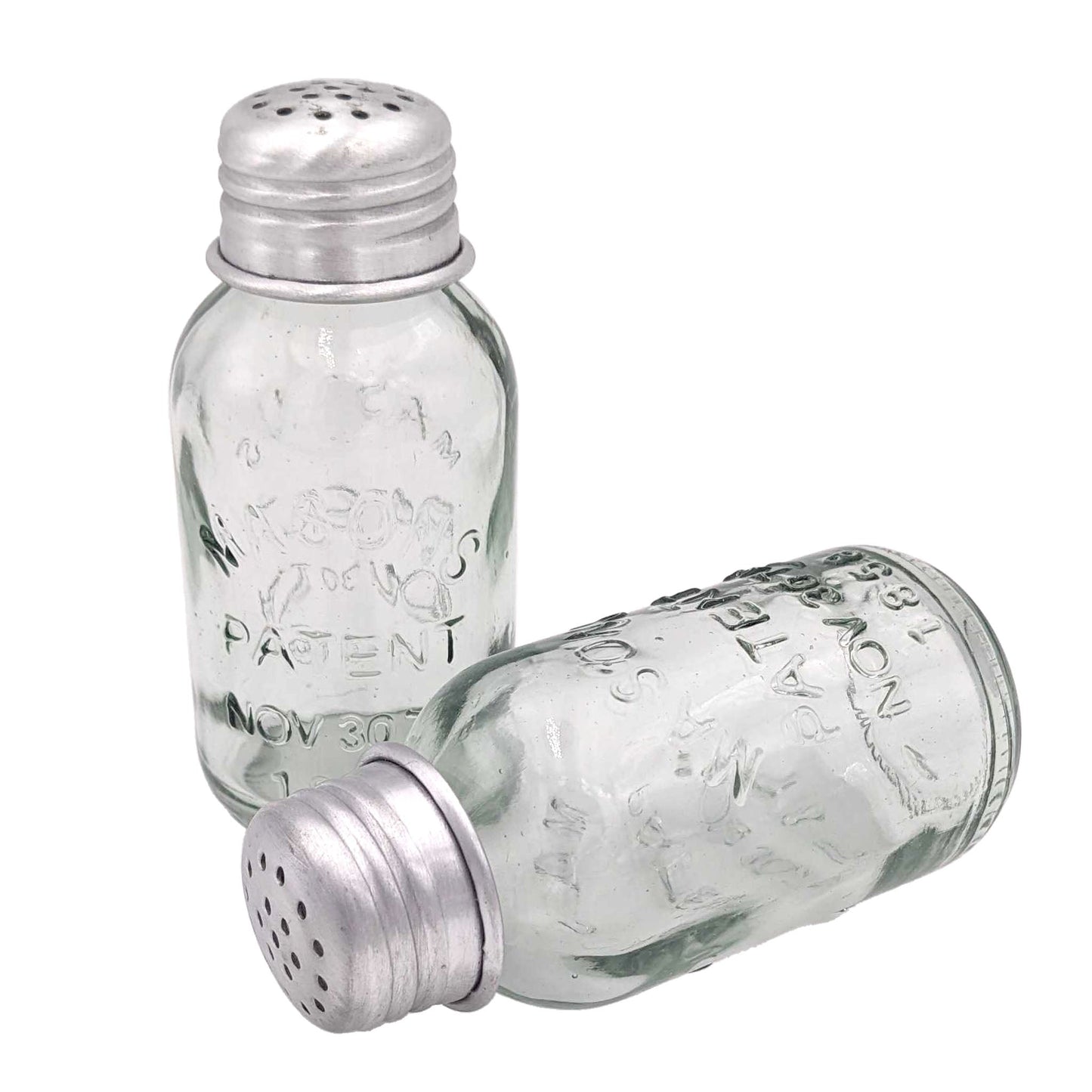 Mini Mason Jar Salt & Pepper Shakers