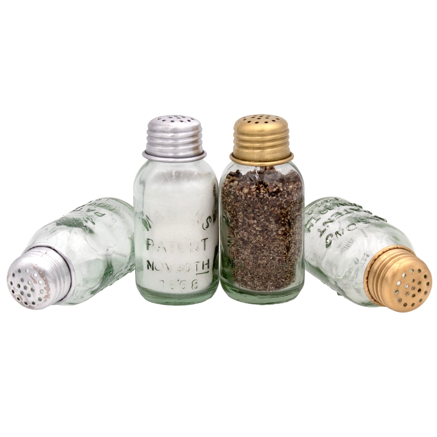 Mini Mason Jar Salt & Pepper Shakers